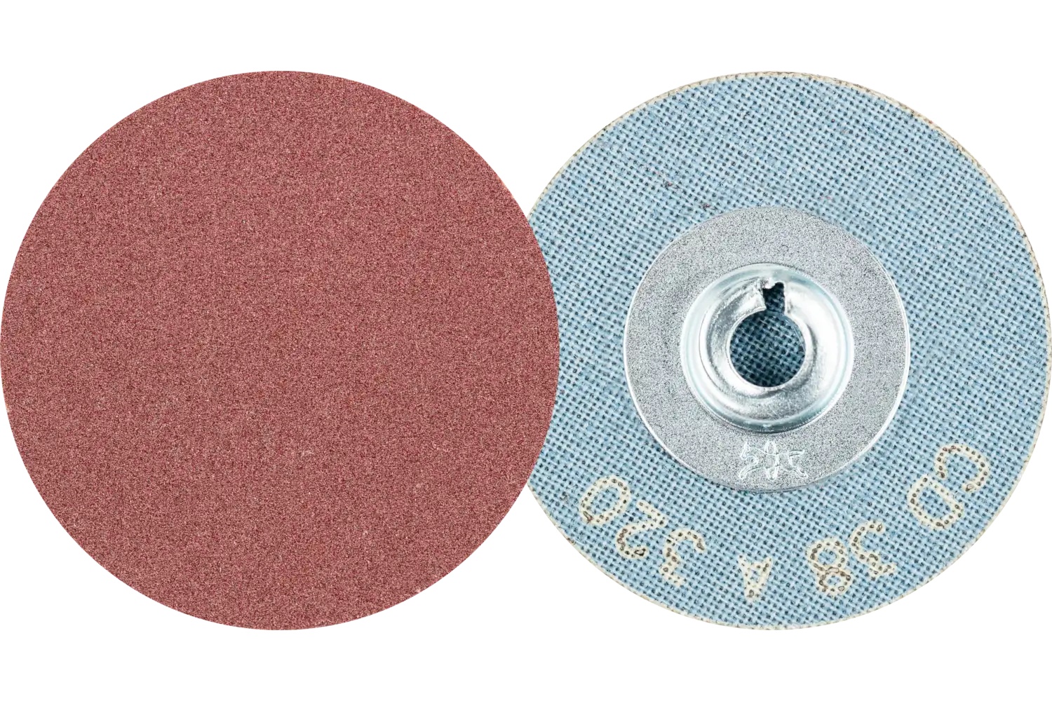 Picture of Pferd CombiDisc® Abrasive Disc, 1-1/2" Dia, Type CD, 320 Grit, Aluminum oxide